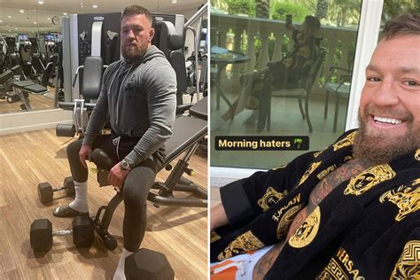 Conor McGregor wears Tyson Fury